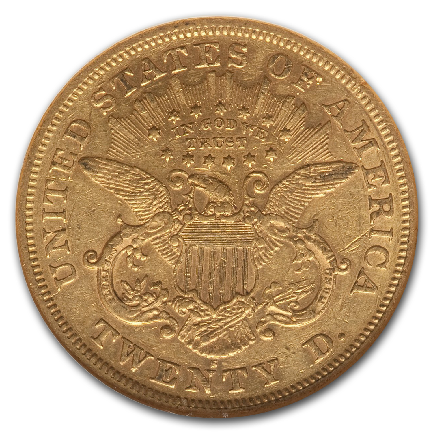 1870 S Liberty Head Double Eagle Value - APMEX