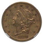 1870-S $20 Liberty Gold Double Eagle XF-40 NGC