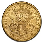 1870-S $20 Liberty Gold Double Eagle XF