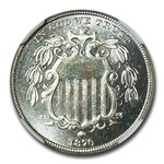 1870 Shield Nickel PF-66+ Cameo NGC CAC