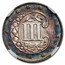 1870 Three Cent Silver PF-64 NGC