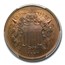 1870 Two Cent Piece PR-66 PCGS CAC (Red/Brown)