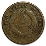 1870 Two Cent Piece VG
