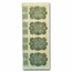 1870s State of Louisiana 'Baby Bonds' $5.00 XF (#29) (Sheet of 4)