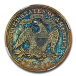 1871 $1 Pattern PF-65 NGC (Red/Brown, J-1148)