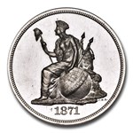 1871 $1 Standard Silver Pattern PR-66 Cameo PCGS (J-1124)