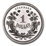 1871 $1 Standard Silver Pattern PR-66 Cameo PCGS (J-1124)