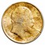 1871-2014 Great Britain Gold 1/2 Sov Avg Circ (Cleaned/Damaged)