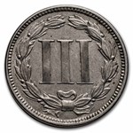 1871 3 Cent Nickel XF