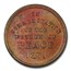 1871 Germany Peace Medal MS-63 PCGS (Red/Brown)