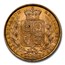 1871 Great Britain Gold Sovereign Victoria Shield MS-64 NGC