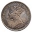 1871 Great Britain Silver Gothic Florin Queen Victoria AU