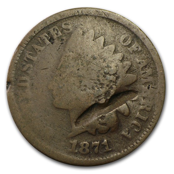 1871 Indian Head Cent Culls 1871 Indian Head Cent Culls