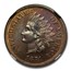1871 Indian Head Cent MS-63 NGC (Red/Brown)
