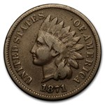 1871 Indian Head Cent VG