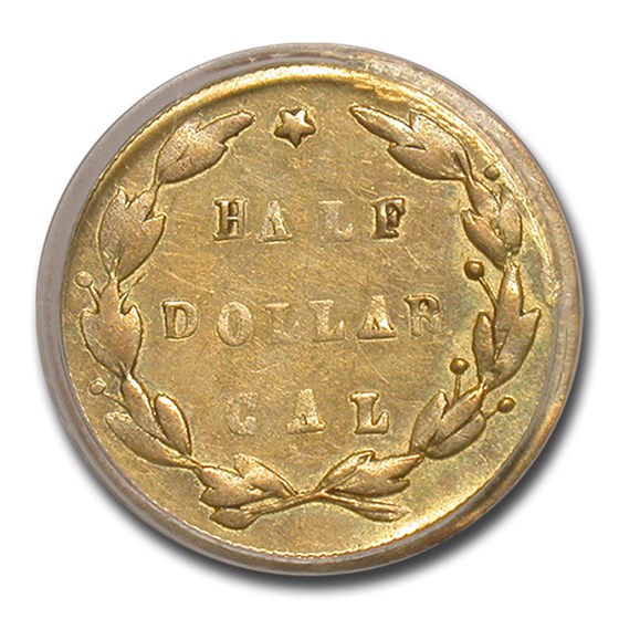 Buy 1871 Liberty Round 50 Cent Gold AU-58 PCGS (BG-1029) | APMEX