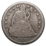 1871 Liberty Seated Dollar Good