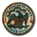 1871 Liberty Seated Dollar Pattern PR-65 PCGS (Brown, J-1138C)