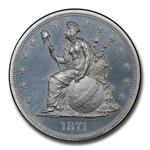 1871 Liberty Seated Dollar Pattern PR-66 Cameo PCGS (J-1149)