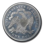 1871 Liberty Seated Dollar Pattern PR-66 Cameo PCGS (J-1149)