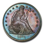 1871 Liberty Seated Dollar PR-65 PCGS