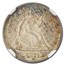 1871 Liberty Seated Half Dime MS-66 NGC CAC