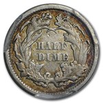 1871 Liberty Seated Half Dime VF