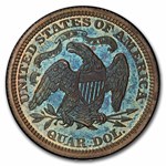 1871 Liberty Seated Quarter Pattern PR-66 Cameo PCGS CAC (J-1099)