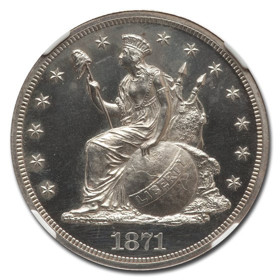 Buy 1871 Pattern Silver Dollar PF-63 NGC CAC (J-1140) | APMEX