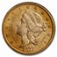 1871-S $20 Liberty Gold Double Eagle AU-53 NGC
