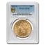 1871-S $20 Liberty Gold Double Eagle AU-58 PCGS