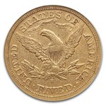 1871-S $5 Liberty Gold Half Eagle XF-40 NGC