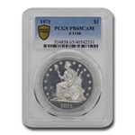 1871 Standard Dollar Pattern PR-65 Cameo PCGS (J-1144)