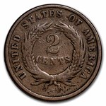 1871 Two Cent Piece VG