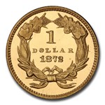 1872 $1 Indian Head Gold PR-66 DCAM PCGS CAC