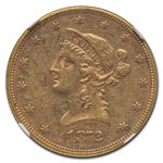 1872 $10 Liberty Gold Eagle AU-55 NGC