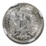 1872 Austria Silver 10 Kreuzer Joseph I MS-64 NGC
