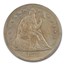 1872-CC Liberty Seated Dollar MS-60 PCGS