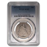 1872-CC Liberty Seated Half Dollar AG-3 PCGS