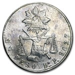 1872 Do P Mexico Peso Silver VF