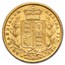 1872 Great Britain Gold Sovereign Victoria Shield AU (D#23)
