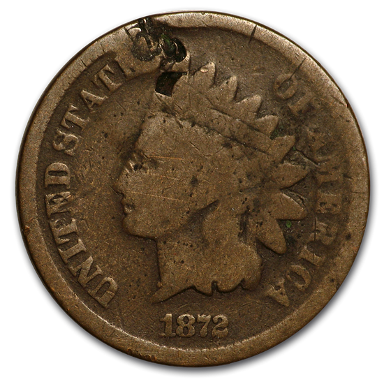 1872 Indian Head Cent Culls 1872 Indian Head Cent Culls