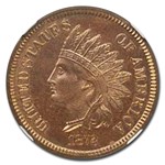 1872 Indian Head Cent PF-66 NGC (Red/Brown)