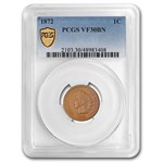 1872 Indian Head Cent VF-30 PCGS