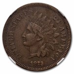 1872 Indian Head Cent VF-35 NGC (Brown)