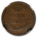 1872 Indian Head Cent XF-45 NGC (Brown)