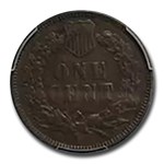 1872 Indian Head Cent XF-45 PCGS