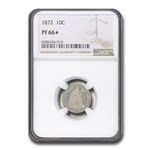 1872 Liberty Seated Dime PF-66* NGC