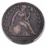1872 Liberty Seated Dollar Fine-15 PCGS