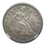 1872 Liberty Seated Dollar MS-61 NGC